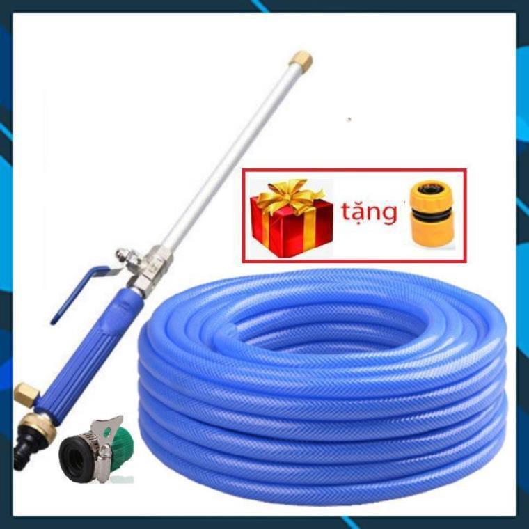 Vòi tưới cây rửa xe️️ Bộ Dây và Vòi Phun Xịt Nước Rửa Xe,Tưới Cây Loại 20m  657576