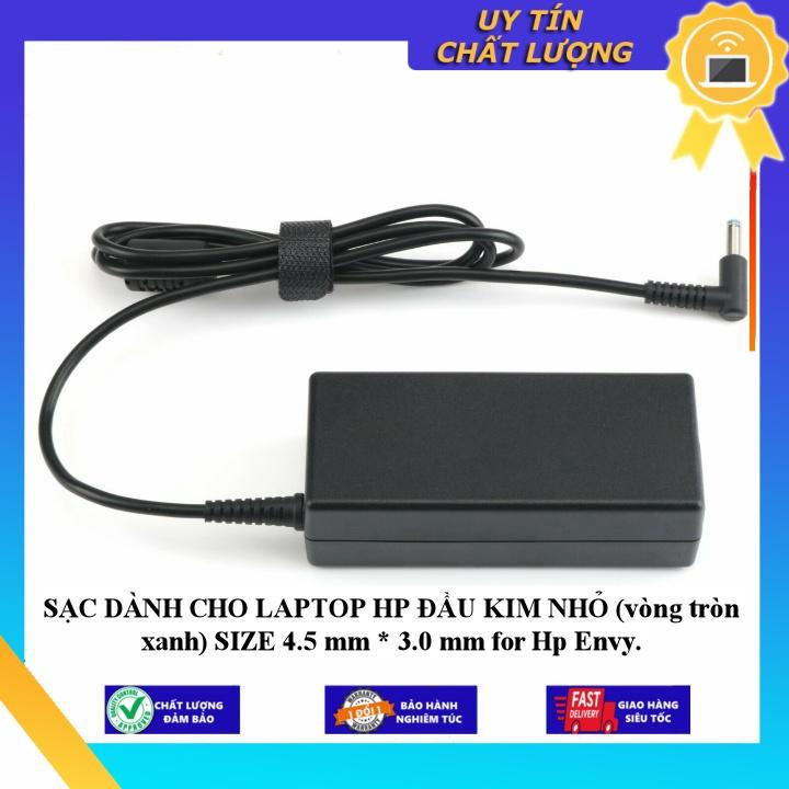 SẠC dùng cho LAPTOP HP ĐẦU KIM NHỎ (vòng tròn xanh) SIZE 4.5 mm * 3.0 mm for Hp Envy - Hàng Nhập Khẩu New Seal