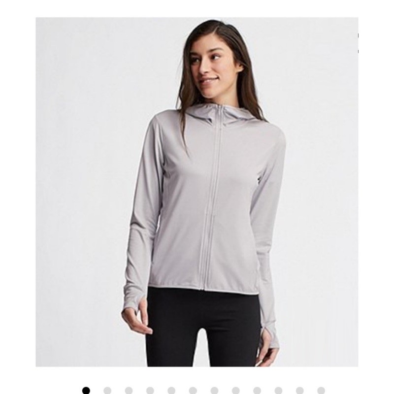 Áo chống nắng cuộn nữ chất vải thông hơi, có lỗ thoáng khí, mát lạnh