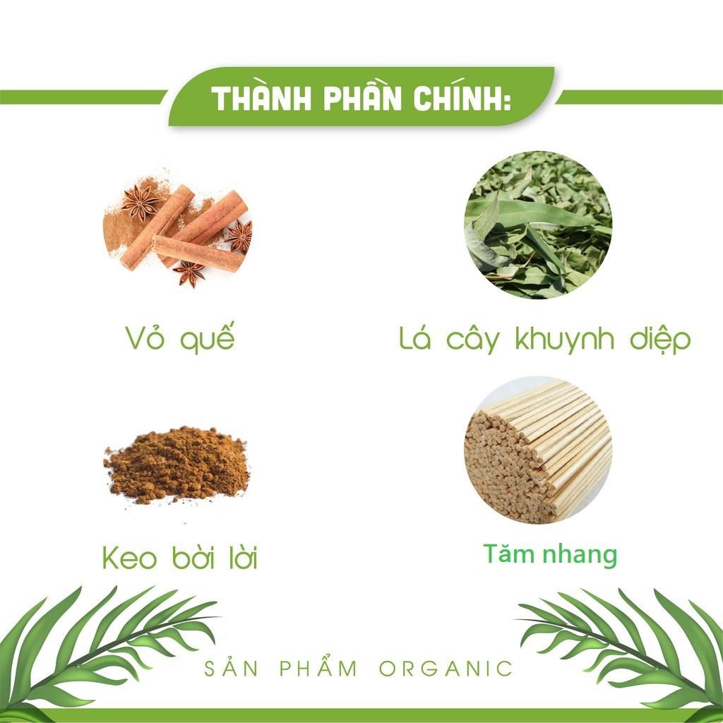 Nhang sạch hương Khuynh diệp An An thơm phòng đuổi muỗi 1 kg