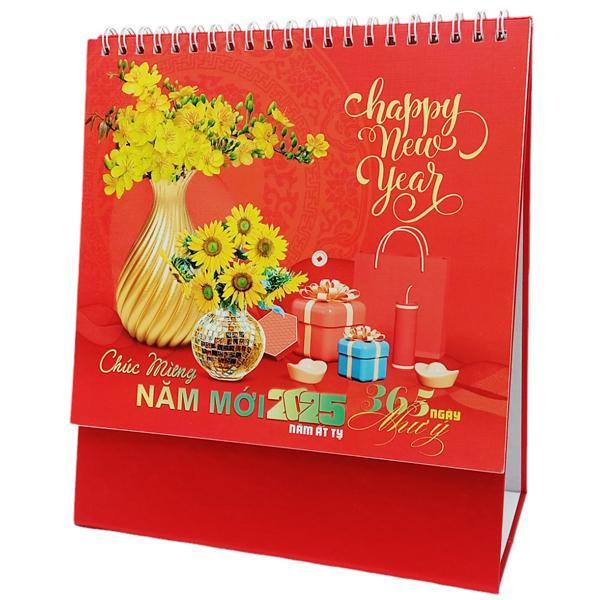 Lịch Bàn Chữ A 2025 - 365 Ngày Như Ý - NST78