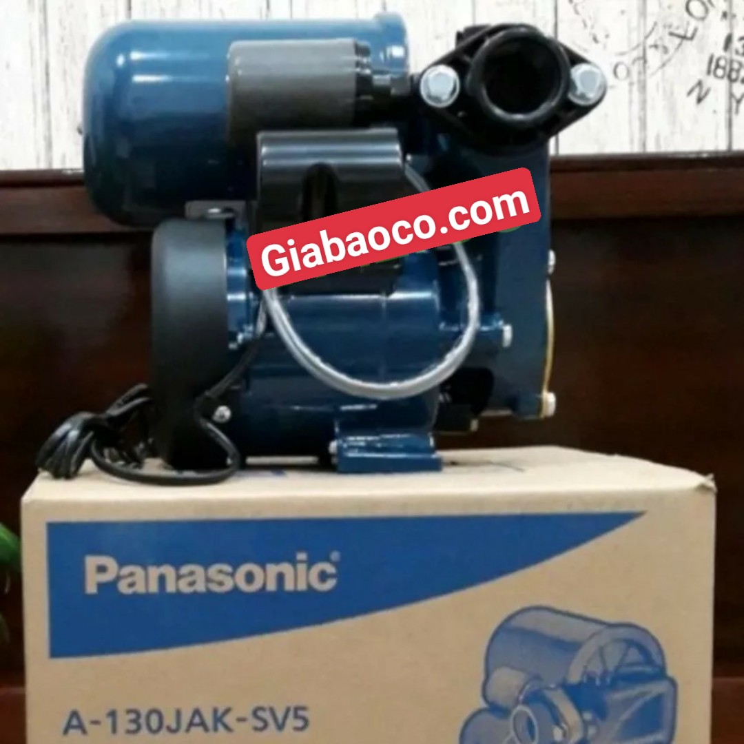 Máy Bơm Nước Tăng Áp A-130JAK -Hút Sâu Tới 9m- Đẩy Cao 19m- Lưu Lượng 35l/phút