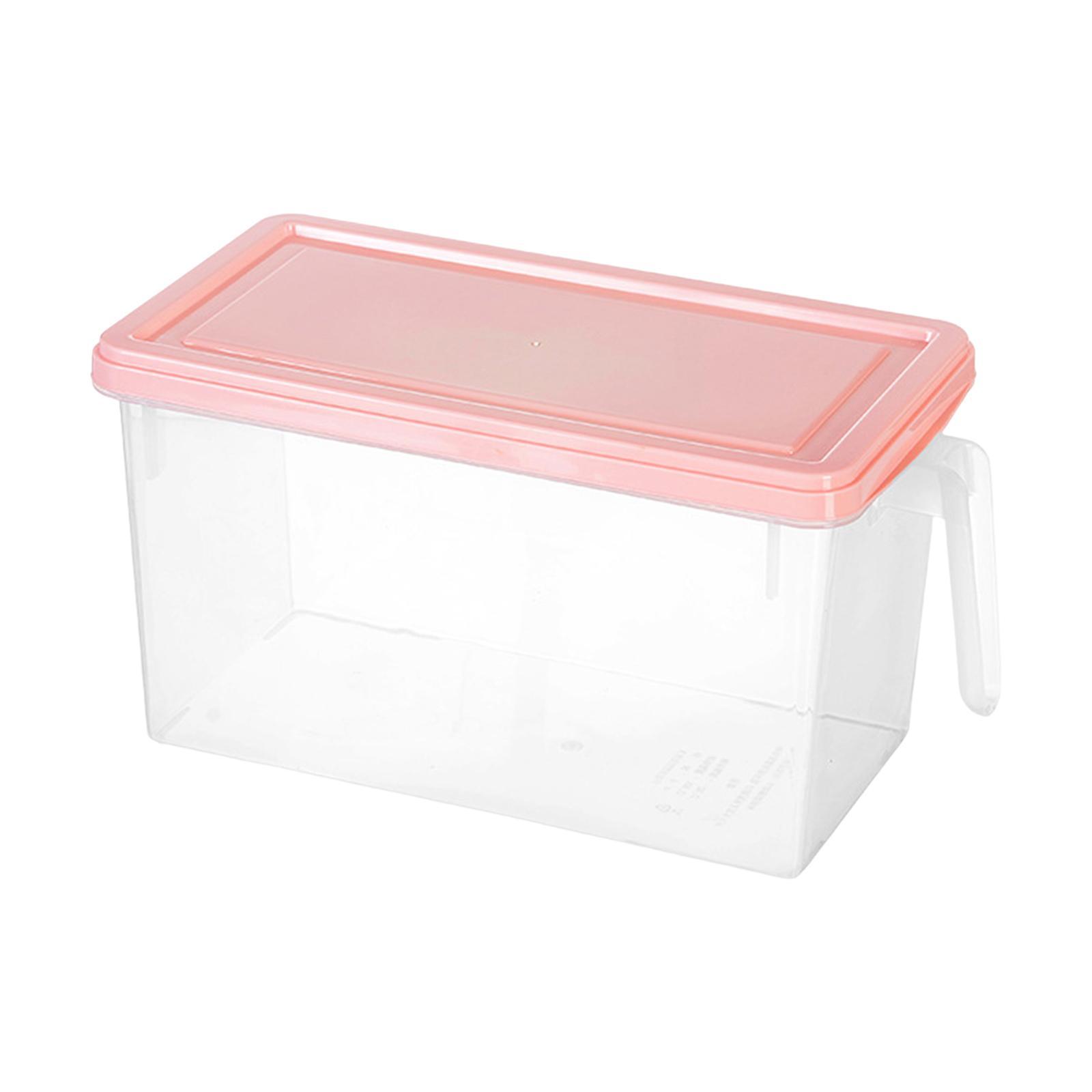 Fresh Keeping Box Leakproof Fridge Organizer Box for Cabinets Drawer Shelves