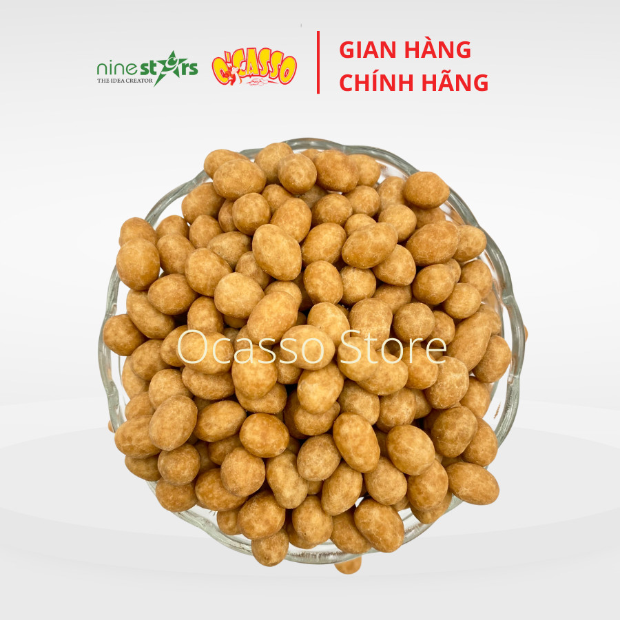 Đậu phộng nước cốt dừa  (đậu phộng da cá) O'Casso Gói 500g