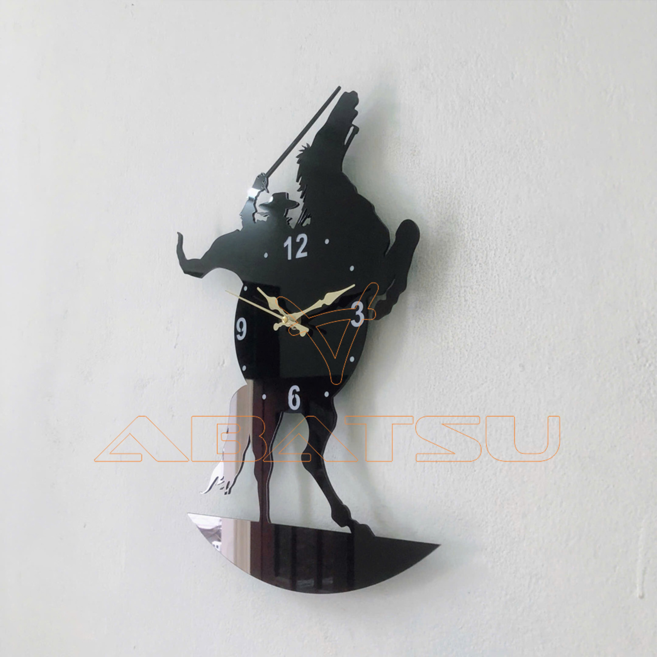 ( Bảo Hành 3 Năm) Đồng Hồ Treo Tường Kỵ Sĩ Mã Đáo Thành Công – May Mắn &amp; Phong Thủy