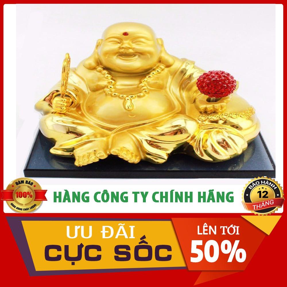 Tượng phật di lặc để taplo kiêm nước hoa ô tô xe hơi cao cấp khử mùi chống say xe cầu an lành hạnh phúc