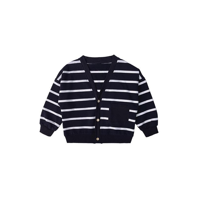 IAK49 Size90-130 (9-27kg) Áo khoác cardigan bé trai XILIBA  Hàng Quảng Châu Thời trang trẻ em