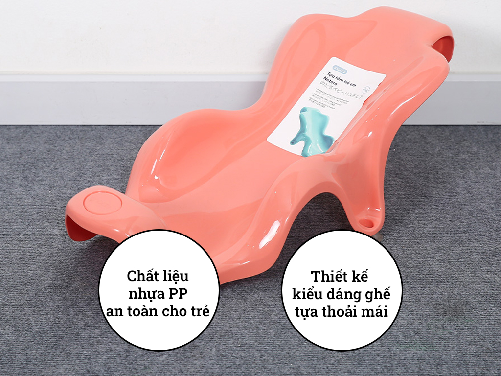 Tựa tắm trẻ em Notoro - Giao màu ngẫu nhiên