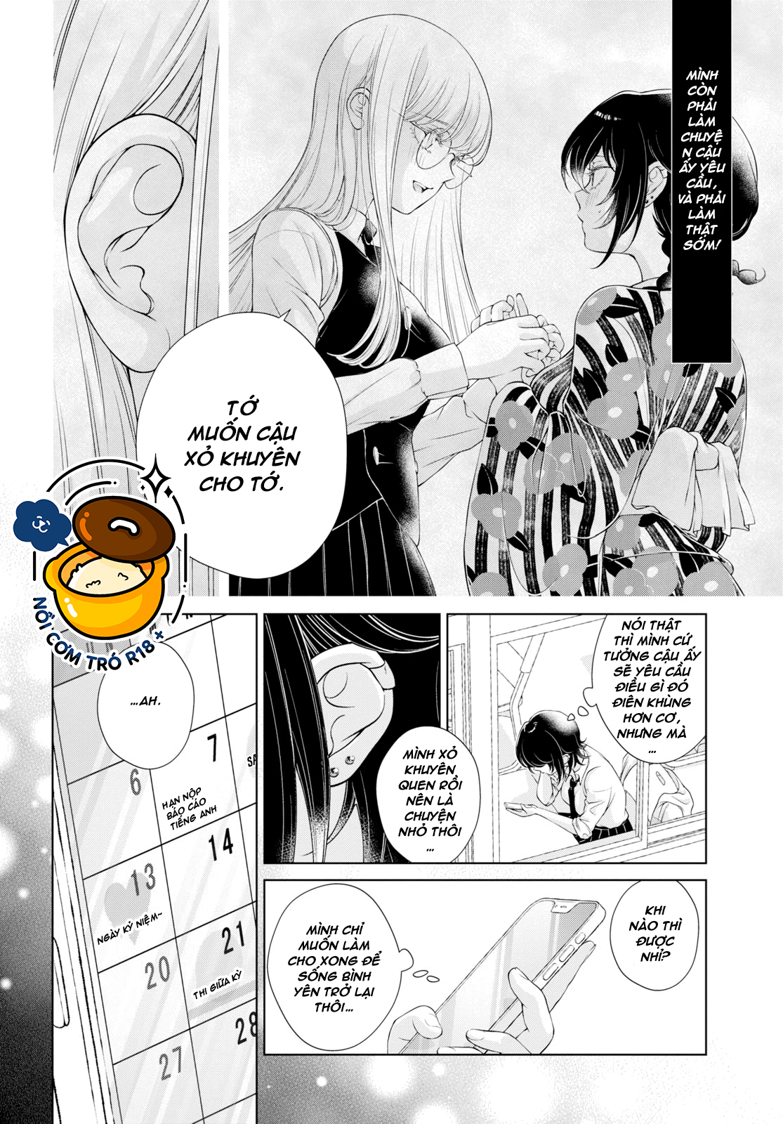 hôm nay bạn gái tôi không ở đây chapter 4 6