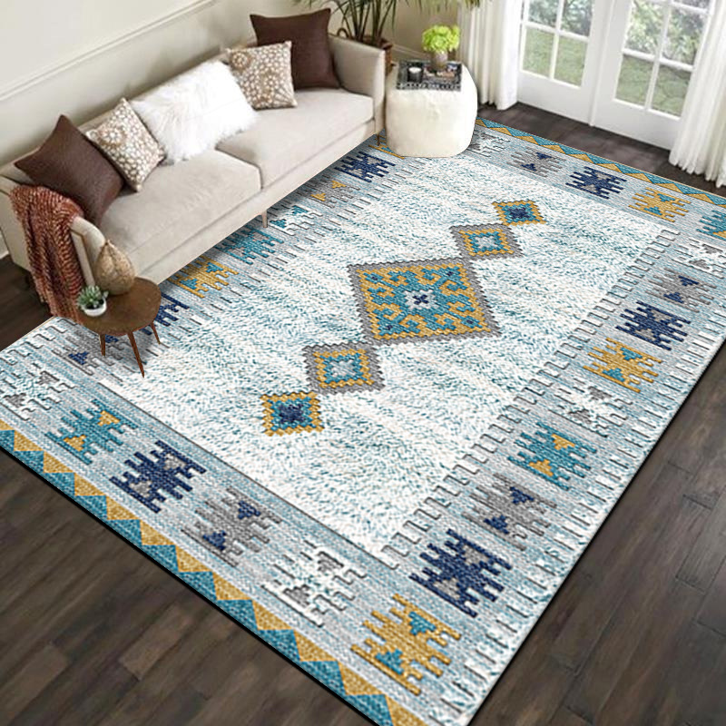 Thảm lông trải sàn lông mịn kích thước 1.2 x 1.6m- dài Thảm lông trải sàn cao cấp phòng khách trang trí nhà cửa.