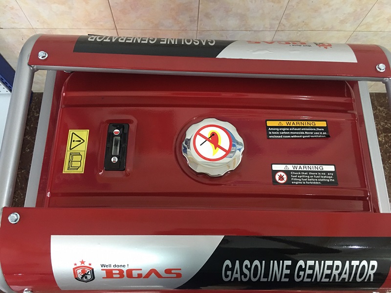 MÁY PHÁT ĐIỆN CHẠY XĂNG BGAS BGA2500G (2KW-2.2KW)- HÀNG CHÍNH HÃNG