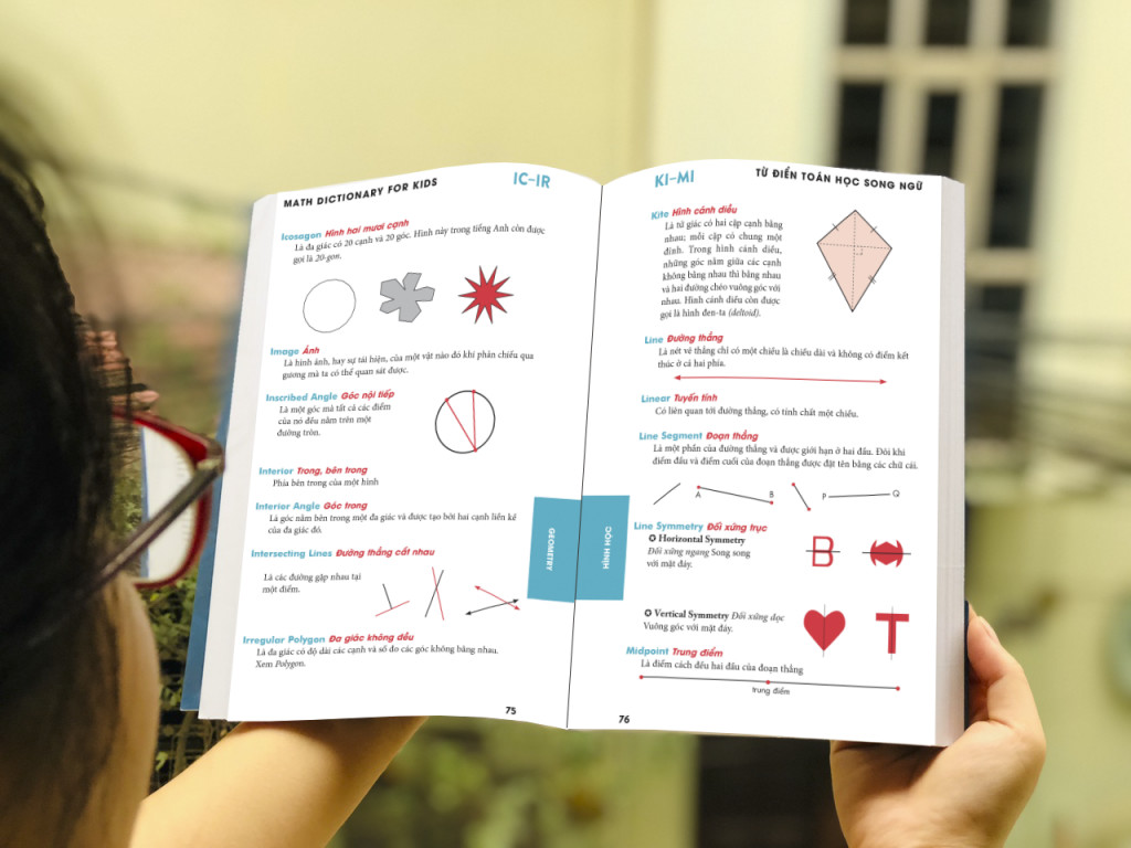 Math Dictionary For Kids - Từ điển toán học song ngữ