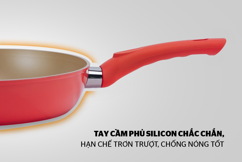 Chảo giả đúc Sunhouse SFPA26M đáy từ phi 26, Hàng chính hãng