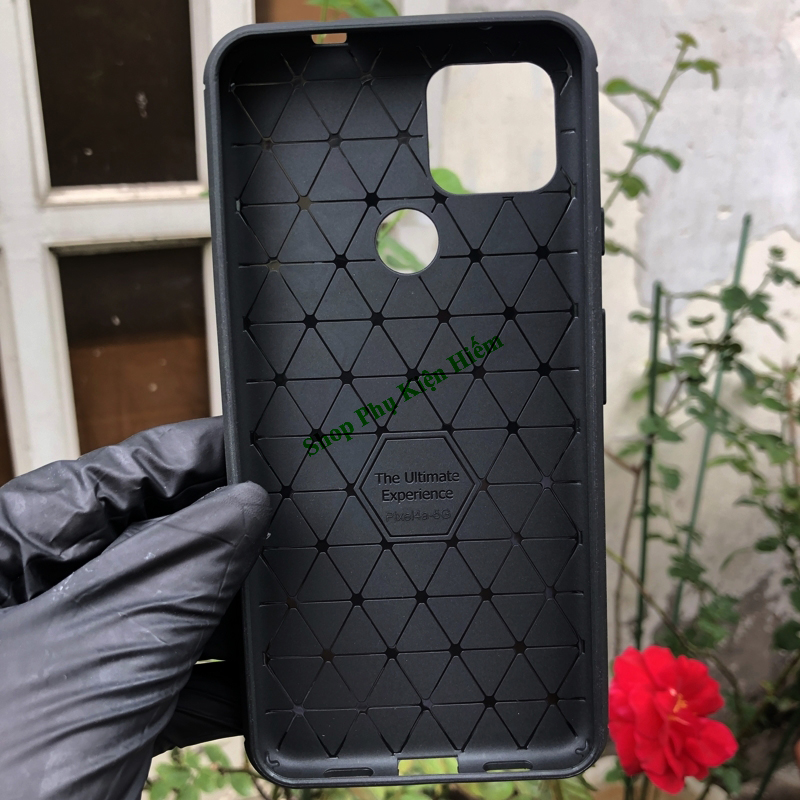 Ốp lưng dành cho Pixel 4A 5G chống sốc carbon Auto Focus - Hàng nhập khẩu