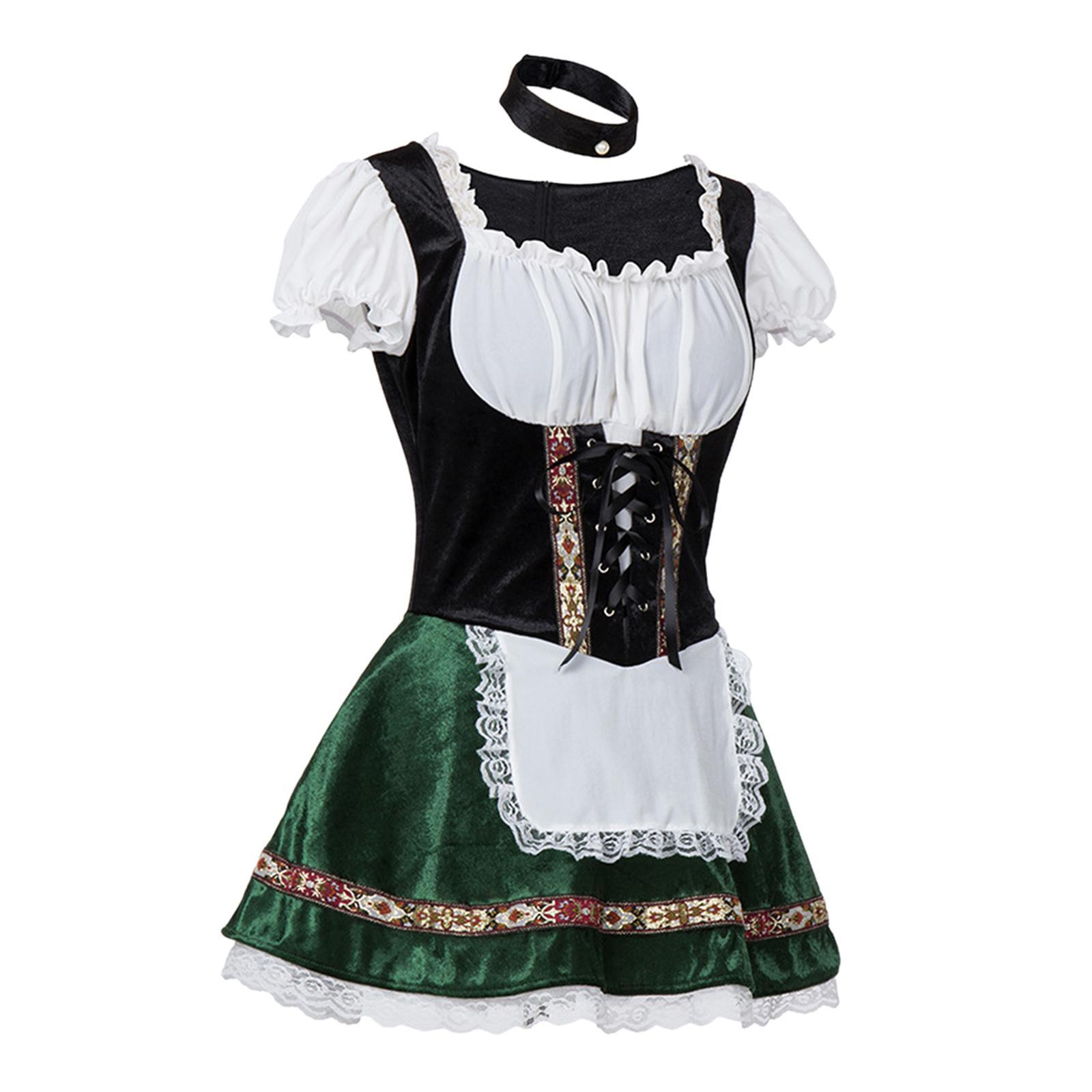 Womens Maid Costume  Wench Outfit Waitress