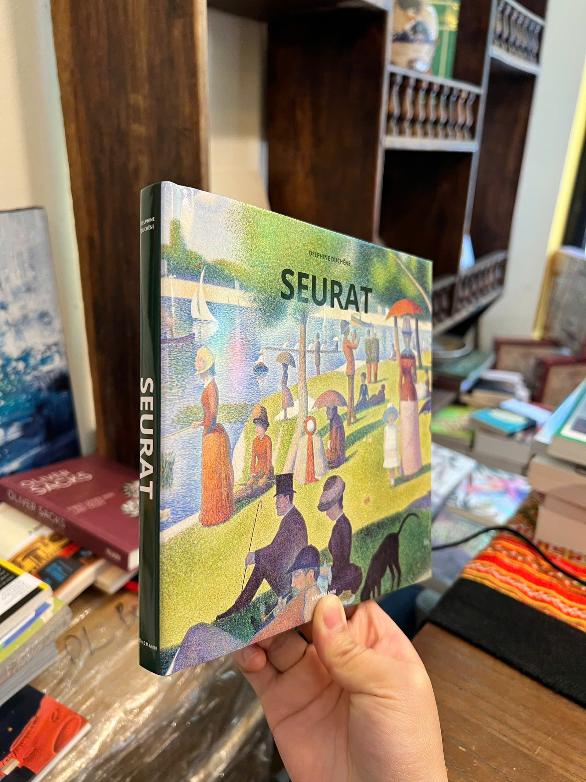 Sách - Seurat by Delphine Duchêne | Art & Design / Ngoại văn Bìa cứng / Nhập khẩu UK / Nghệ thuật