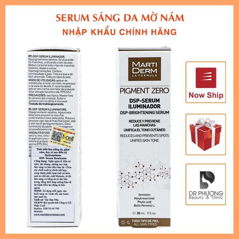 Tinh chất trắng da, giảm nám Martiderm Hydroquinone DSP Serum Iluminador 30ml