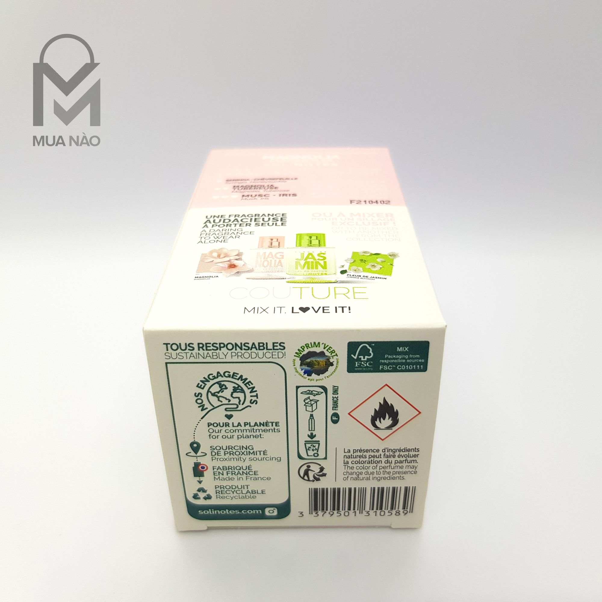 Nước hoa Pháp Magnolia 50ml - Nước hoa Nữ thơm lâu hãng Solinotes