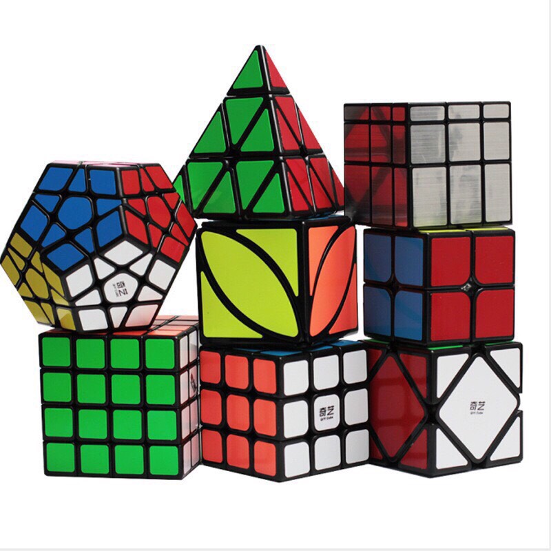 Đồ chơi tư duy - Set 8 khối Rubik 8in1- Hàng Xuất Khẩu