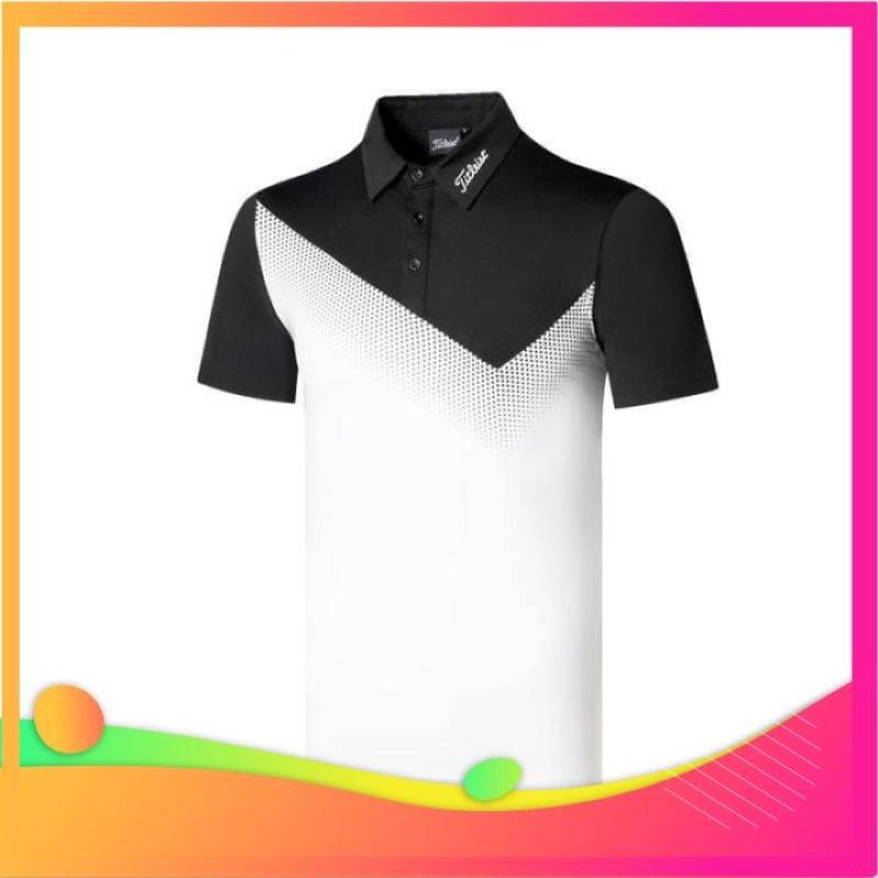 Áo Cộc Tay Nam Golf Cotton Co Dãn Tháo Mái Nhẹ Nhàng