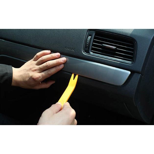 Thiết bị dụng cụ tháo nhựa nội thất ô tô xe máy 12 món đa năng dễ dàng chống trầy nhựa xe loại tốt siêu dẻo