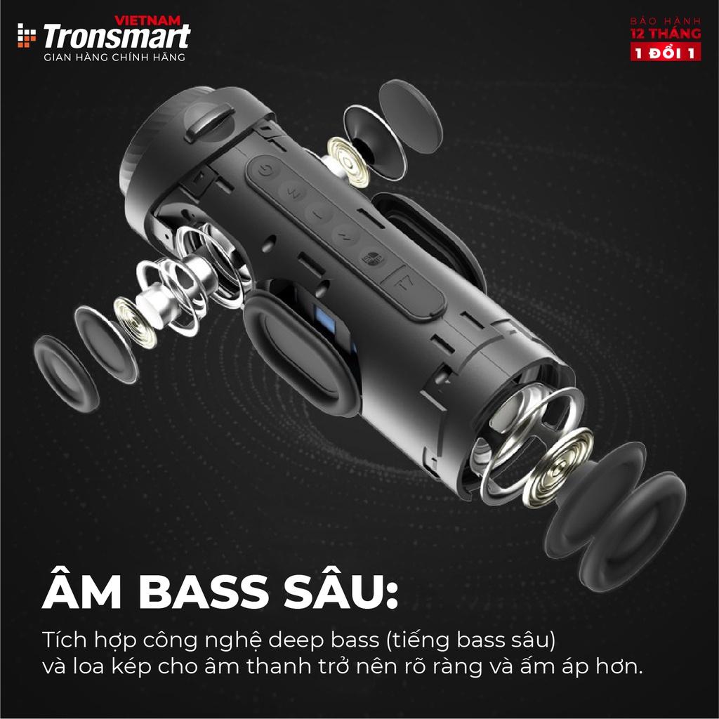 Loa Bluetooth Tronsmart T7 Công suất 30W - Chống nước IPX7 – Âm thanh siêu trầm - Hàng Chính Hãng - Bảo Hành 12 Tháng