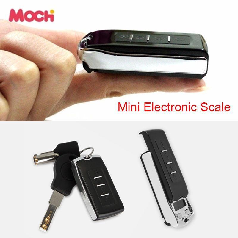 Cân điện tử mini 200g dạng móc khóa kích thước 6.5*3.5*1cm ImsT9