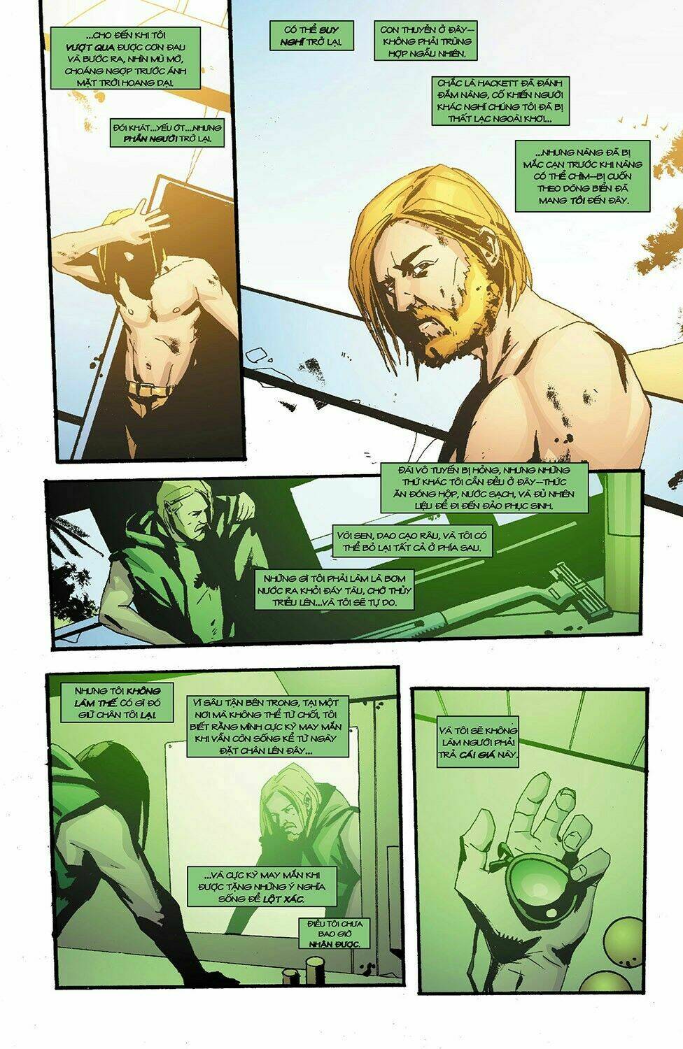 green arrow: year one chapter 4 20