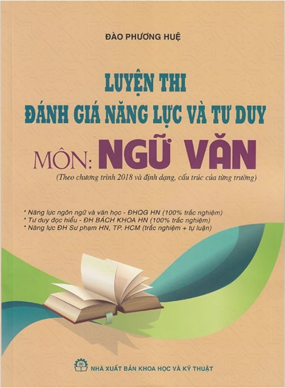 Sách - Luyện thi đánh giá năng lực và tư duy môn Ngữ văn (Theo chương trình 2018)