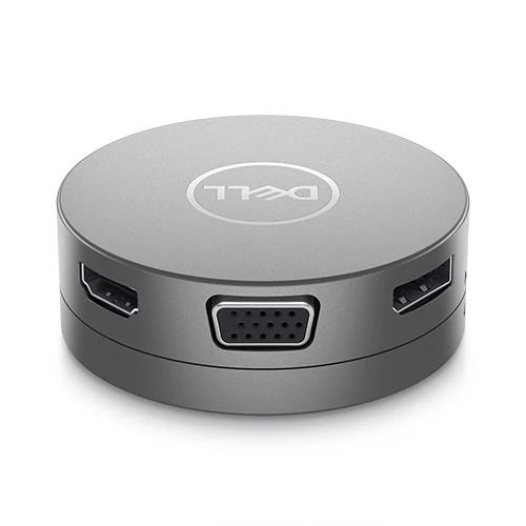 Bộ chia/Dock Dell DA310 7 in 1 USB-C Multiport Adapter - Hàng Chính Hãng