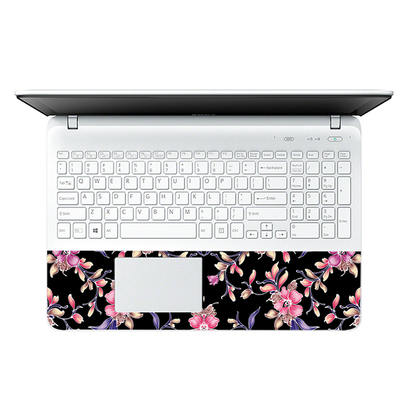 Mẫu Dán Decal Hoa Văn Trang Trí Laptop LTHV-209