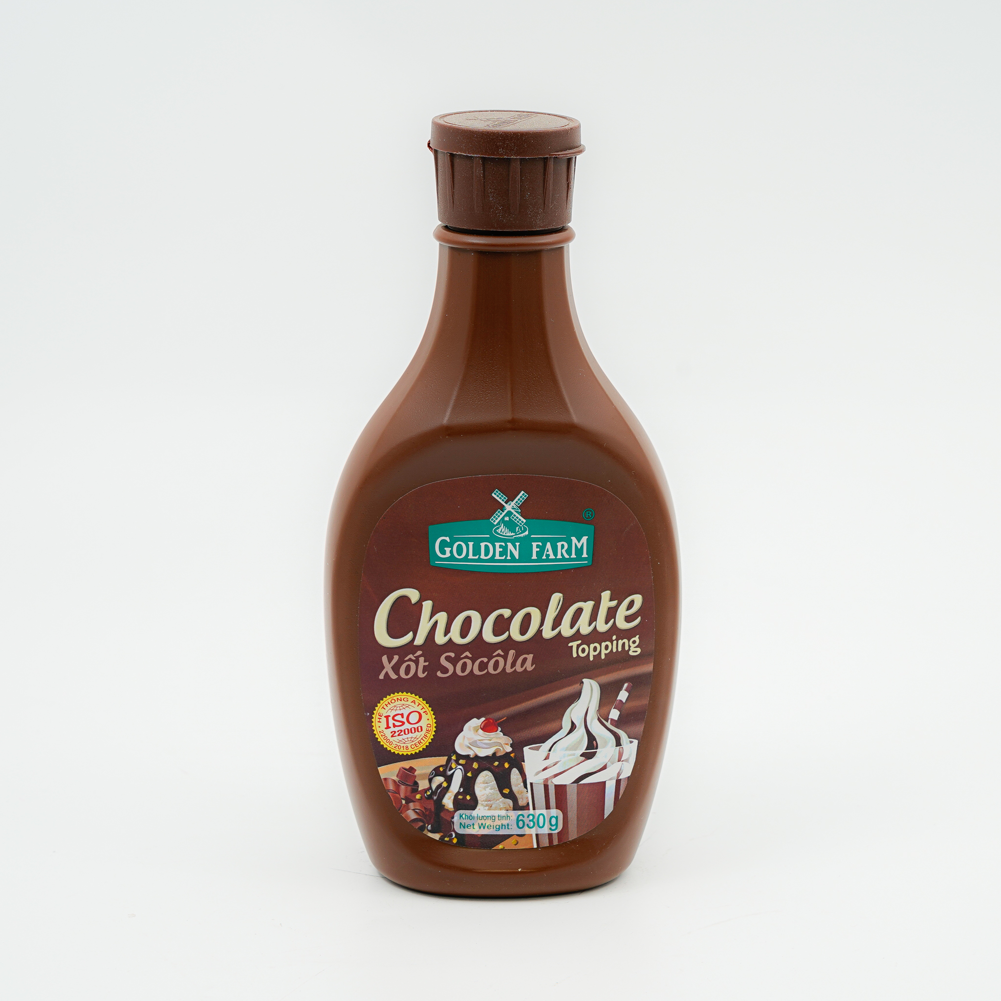 Xốt Socola Topping Chocolate Golden Farm