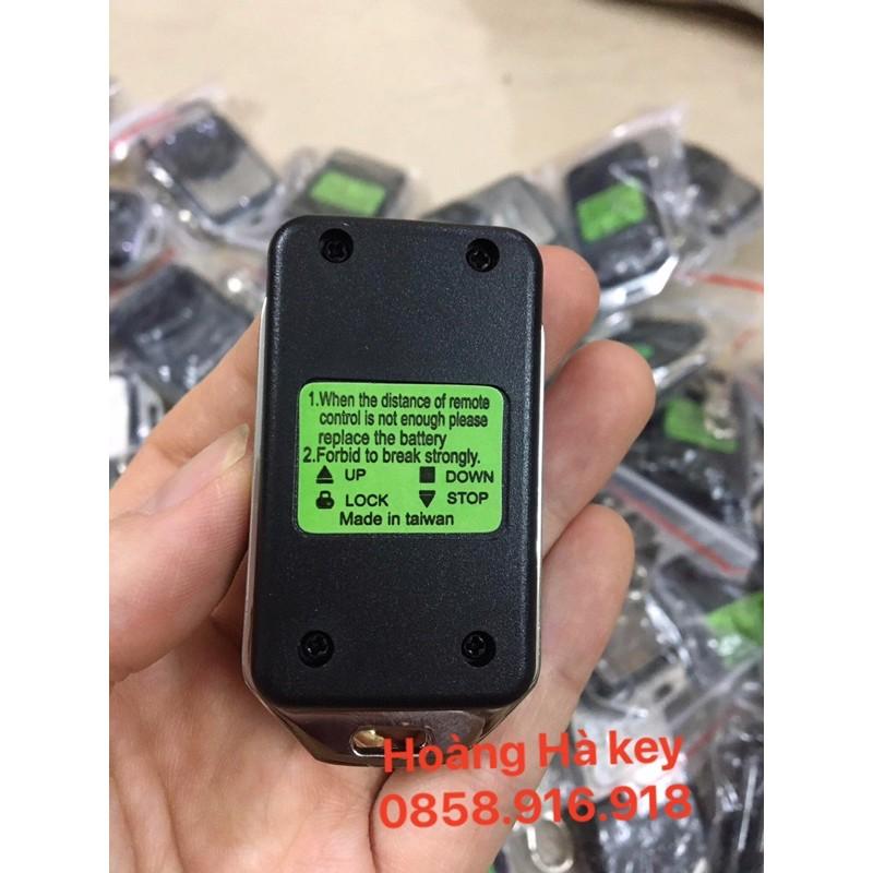 Tay khiển cửa cuốn mac gạt inox tần số 433mHz