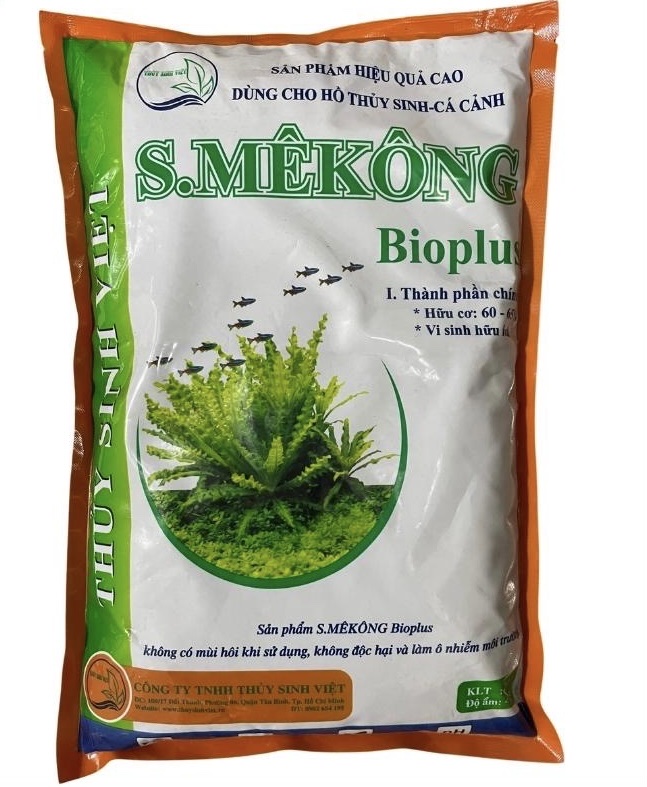 Phân nền thủy sinh S.MeKong Bio Plus - smekong bao 2kg