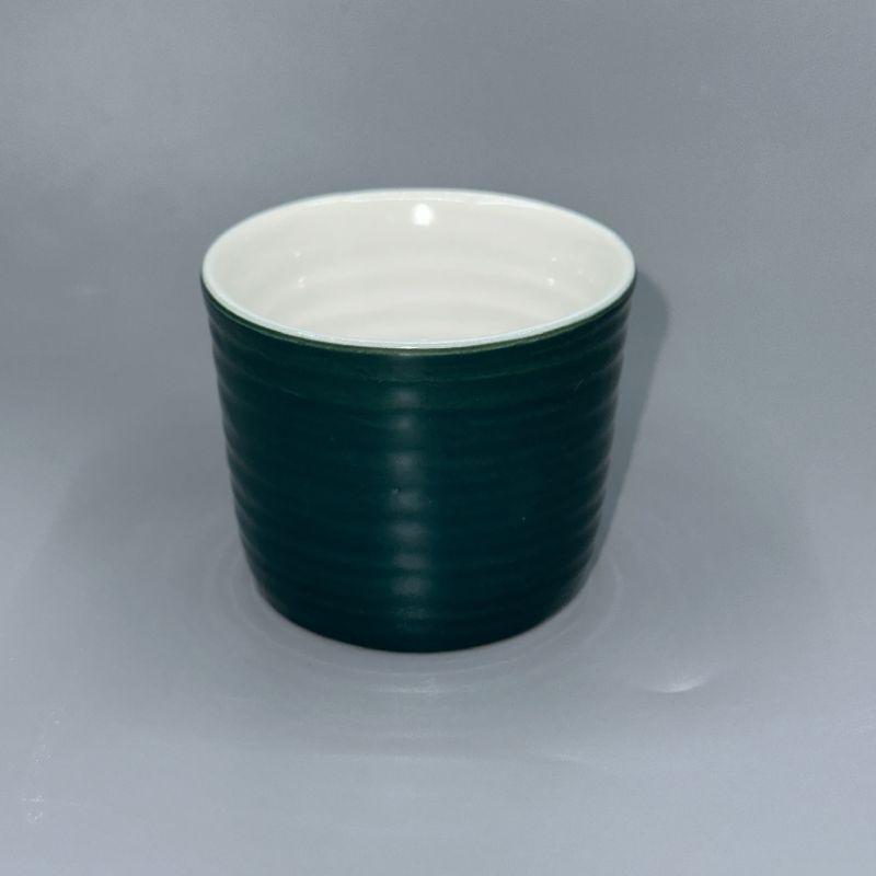 Cốc ly sứ gốm Bát tràng dung tích 100ml Phong cách Vintage Men màu sang trọng Gốm sứ cao cấp
