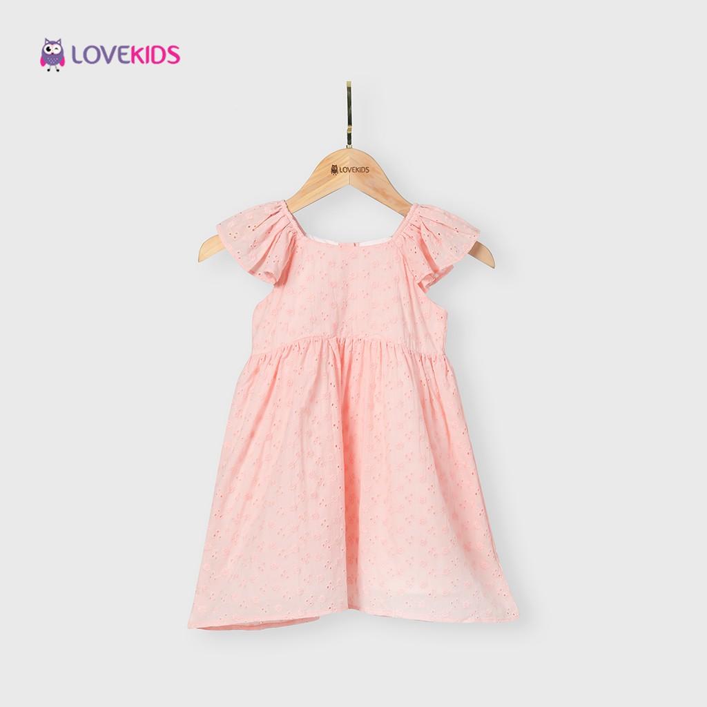 Váy thêu hoa nhí tay cánh tiên GMG21DR00801 - Lovekids