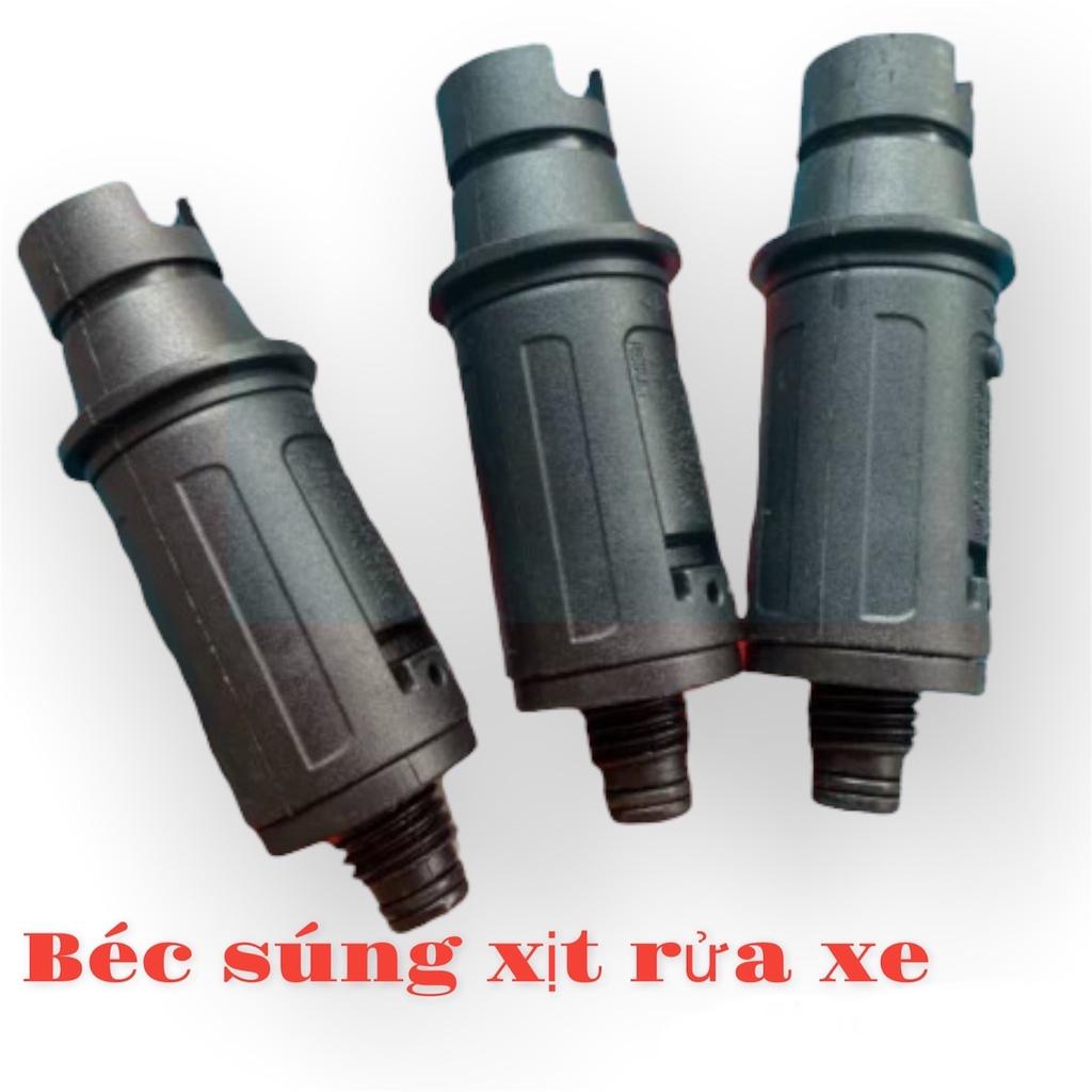 Đầu béc súng xịt rửa xe áp lực,đầu nối ren nhựa dạng ren xoáy,gắn bình tạo bọt tuyết 0.5L DAUSUNG2