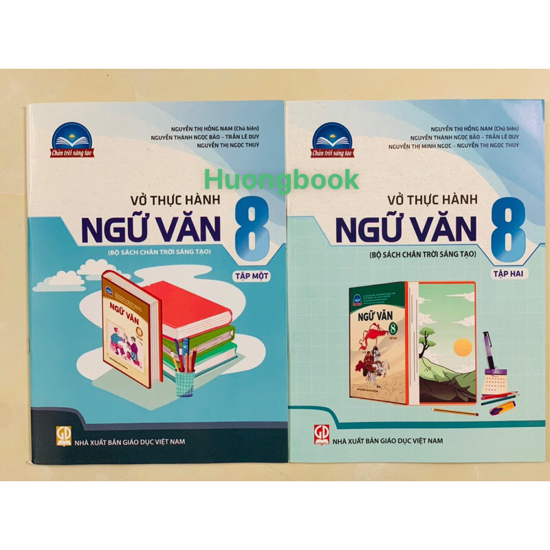 Sách - Combo Vở thực hành ngữ văn 8 - tập 1 + 2