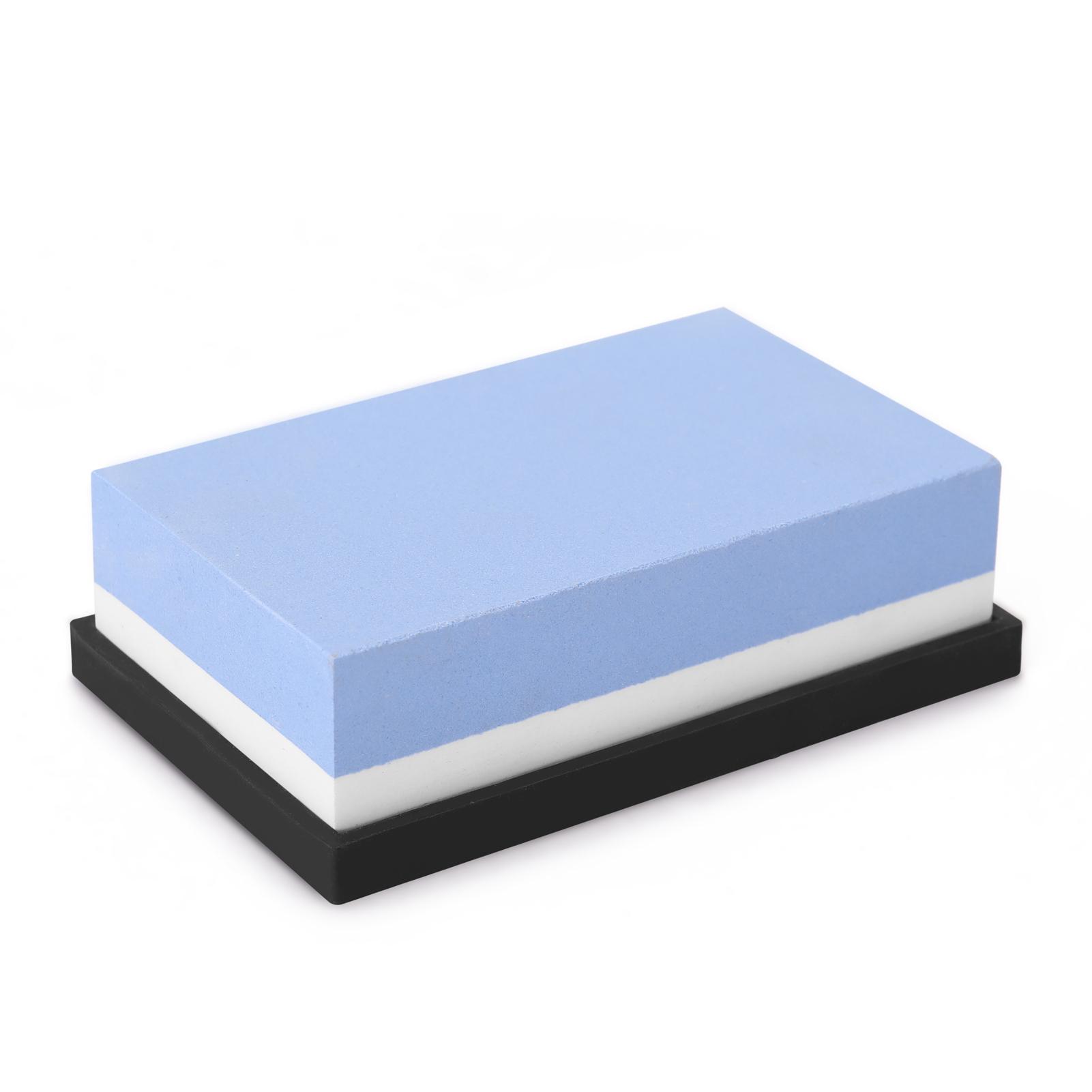 Portable Premium Whetstone Cut Sharpening Stone Household Cutter Sharpener Non Slip Base Cutter Sharpener