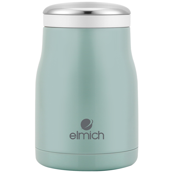 Bình Đựng Thức Ăn Giữ Nhiệt Inox 304 Elmich El - 8291M Dung Tích 470Ml - Xanh