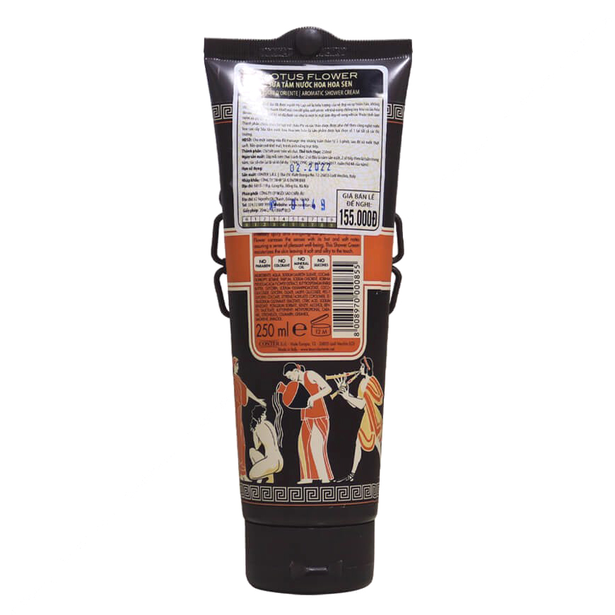 Sữa tắm xích hương hoa sen Tesori D’ Oriente Lotus Flower 250ml + Móc khóa