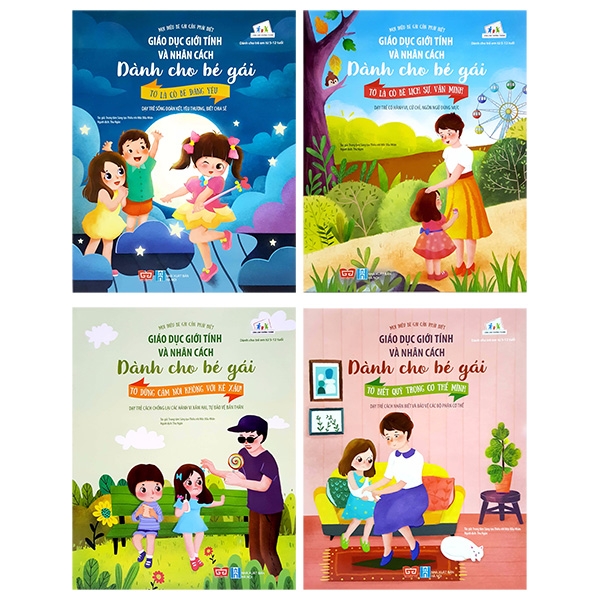 Bộ Sách Giáo Dục Giới Tính Và Nhân Cách Dành Cho Bé Gái