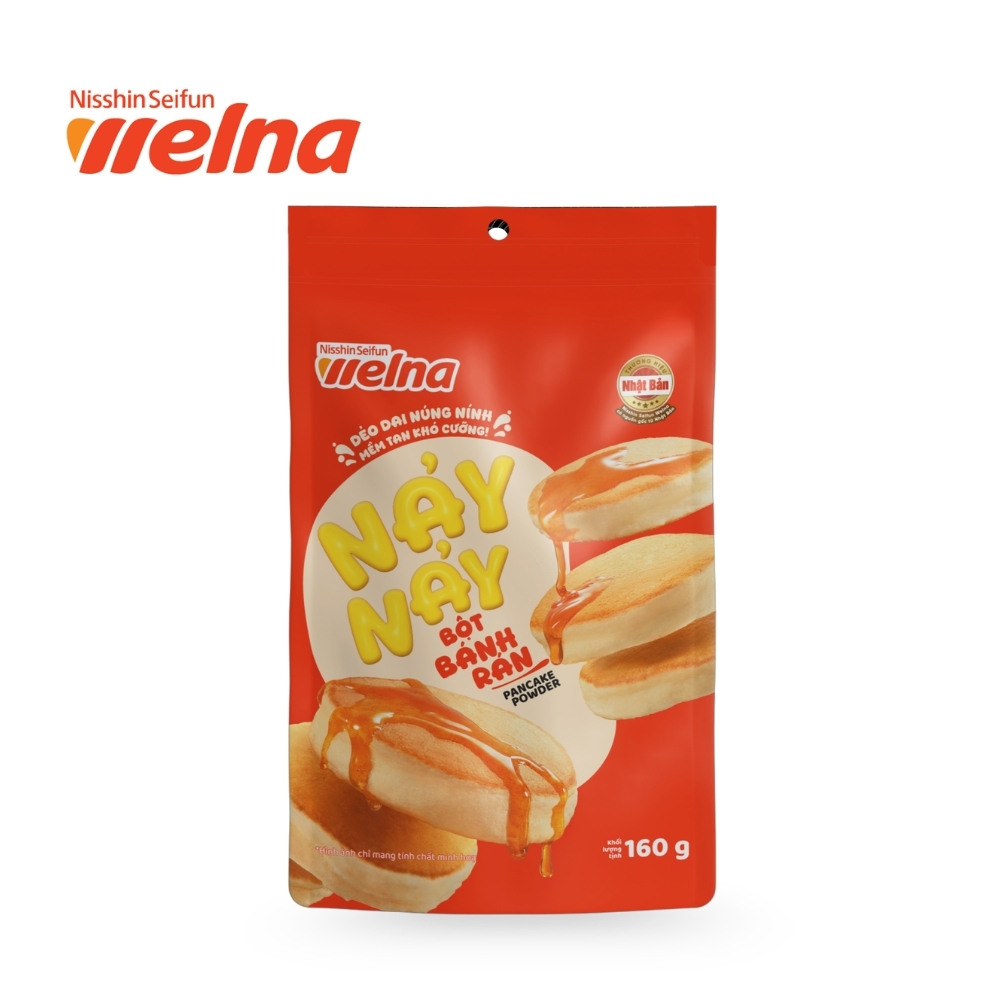 Bột Bánh Rán Nảy Nảy 160g - Nisshin Seifun Welna