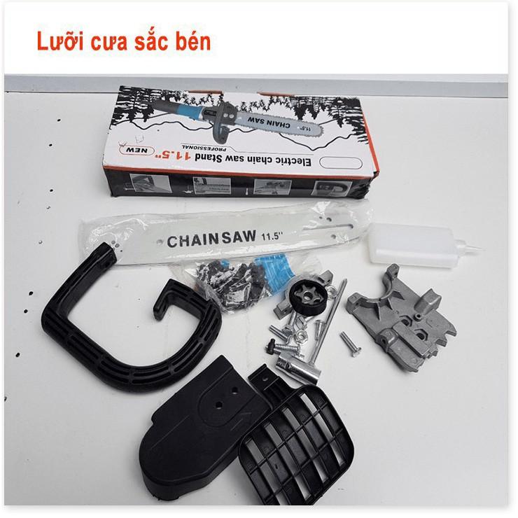 Lưỡi cưa xích gắn máy mài CHAIN SAW - luoi cua xich gan may mai - Có bình tra dầu tự động gắn liền