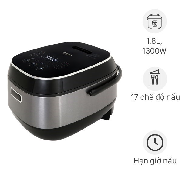 Nồi cơm điện cao tần Sharp KS-IH191V - Hàng chính hãng