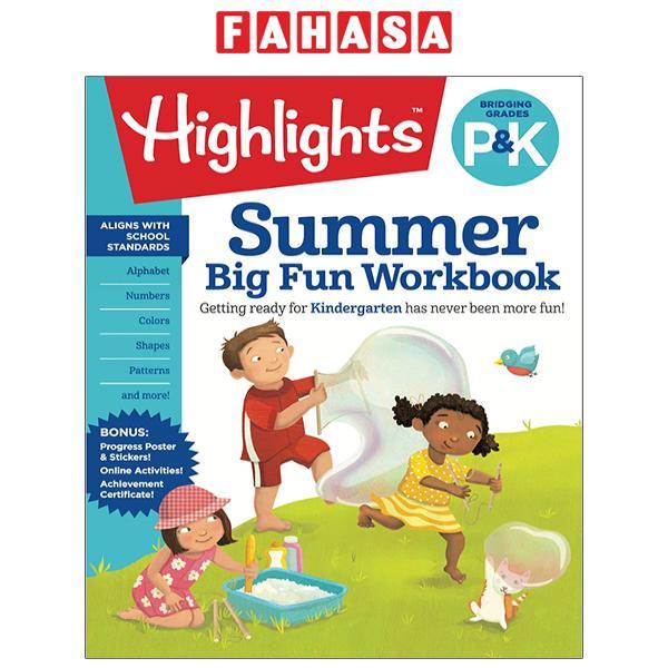 Summer Big Fun Workbook Bridging Grades P &amp; K (Highlights Summer Learning)