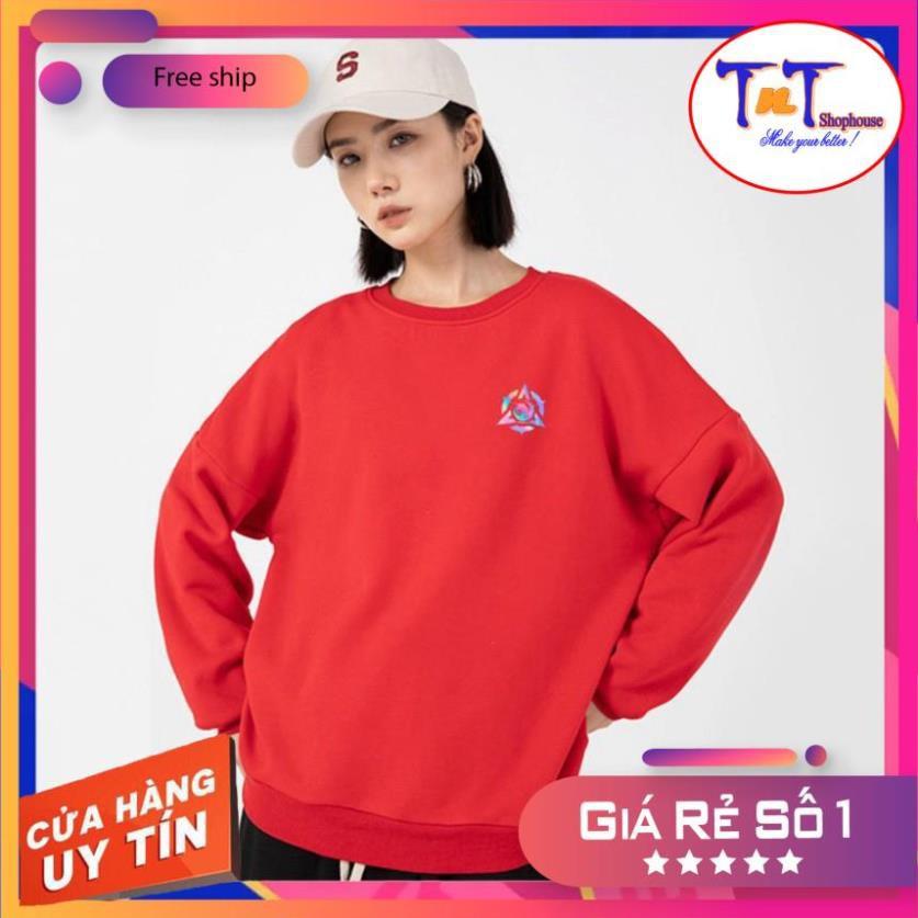 AS88 Áo Sweater Unisex ️/Áo nỉ Ulzzang phản quang unisex dài tay nam nữ - Kỳ Lân Bango