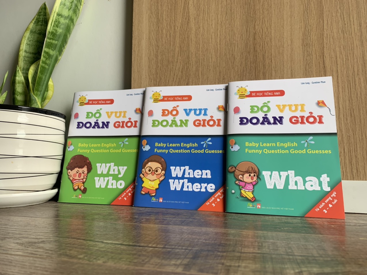 Bộ 6 Cuốn Bé Học Tiếng Anh - Đố Vui Đoán Giỏi: Why, Who, When, How, Where, What