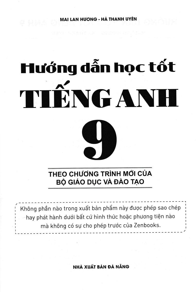 Hướng Dẫn Học Tốt Tiếng Anh 9
