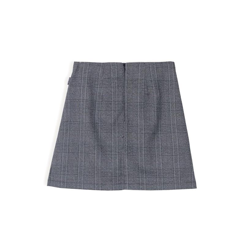 Chân váy nữ kẻ caro, viền túi Twentyfive M310